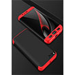 AYS Xiaomi MI 6 BlackRed Sert Kapak Zore