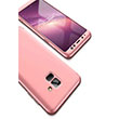 AYS Samsung A8 Plus 2018 Rose Gold Sert Kapak Zore