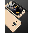 AYS Samsung J7 Duo Gold Sert Kapak Zore