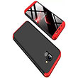 AYS Samsung J6 BlackRed Sert Kapak Zore