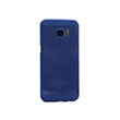 Delikli Samsung S7 Edge Dark Blue Rubber Kapak Zore