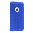Delikli Iphone 6S Blue Rubber Kapak Zore