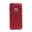 Delikli Iphone7 Plus Red Rubber Kapak Zore