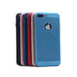 Delikli Iphone7 Plus Lght Blue Rubber Kapak Zore