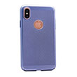 Delikli Iphone X Lght Blue Rubber Kapak Zore