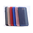 Delikli General Mobile 6 Light Blue Rubber Kapak Zore