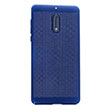 Delikli Nokia 5 Dark Blue Rubber Kapak Zore
