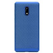Delikli Nokia 6 Blue Rubber Kapak Zore
