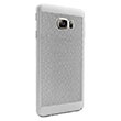 Delikli Note 5 Silver Rubber Kapak Zore