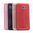 Delikli Note 5 Blue Rubber Kapak Zore