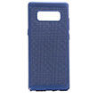 Delikli Note 8 Blue Rubber Kapak Zore