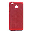 Delikli Xiaomi Redmi 4X Red Rubber Kapak Zore