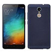 Delikli Xiaomi Redmi Note 4X Dark Blue Rubber Kapak Zore