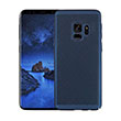 Delikli Samsung S9 Blue Rubber Kapak Zore