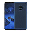 Delikli Samsung S9 Plus Blue Rubber Kapak Zore