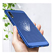 Delikli Huawei P20 Lte Lght Blue Rubber Kapak Zore