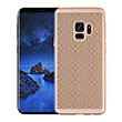 Delikli Samsung J6 Gold Rubber Kapak Zore