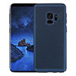 Delikli Samsung S9 Dark Blue Rubber Kapak Zore