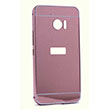 Aynal HTC Bumper Desire 10 Rose Gold Sert Kapak Zore