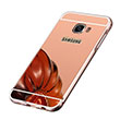 Aynal Samsung Galaxy Bumper C5 Rose Gold Sert Kapak Zore