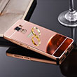 Aynal Huawei Bumper GR5 Rose Gold Sert Kapak Zore