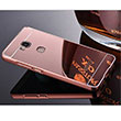 Aynal Huawei Bumper Honor 5C Rose Gold Sert Kapak Zore