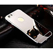 Aynal Bumper Iphone 7 Plus Silver Sert Kapak Zore