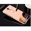 Aynal Lenovo Bumper Lenovo K5 Rose Gold Sert Kapak Zore