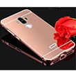 Aynal Bumper Huawei Mate 9 Rose Gold Sert Kapak Zore