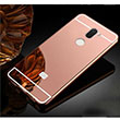 Aynal Bumper Xiaomi Mi 5S Plus Rose Gold Sert Kapak Zore