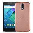 Izore Lenovo Moto G4 Plus Rose Gold Silikon Kapak Zore
