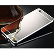 Aynal Bumper Xiaomi Redmi 4A Silver Sert Kapak Zore