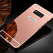 Aynal Bumper Samsung S8 Rose Gold Sert Kapak Zore