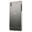 Aynal Bumper Sony Xperia XA Ultra Black Sert Kapak Zore