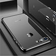 Glitter Iphone 7 - Iphone 8 Black Silikon Kapak Zore