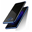 Glitter Iphone 7 Plus-Iphone 8 Plus Blue Silikon Kapak Zore