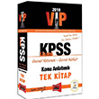 KPSS VIP Genel Yetenek Genel Kültür Konu Anlatımlı Tek Kitap Yargı Yayınları