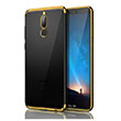 Glitter Huawei Mate 10 Lite Gold Silikon Kapak Zore