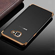 Glitter Samsung Galaxy J7 Prime Gold Silikon Kapak Zore