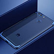 Glitter Huawei P Smart Blue Silikon Kapak Zore