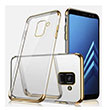Glitter Samsung Galaxy J6 Gold Silikon Kapak Zore