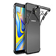 Glitter Samsung Galaxy J6 Black Silikon Kapak Zore