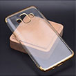 Glitter Samsung Galaxy J7 Duo Gold Silikon Kapak Zore