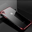 Glitter Iphone XR 6.1 Red Silikon Kapak Zore