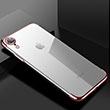 Glitter Iphone XR 6.1 Rose Gold Silikon Kapak Zore