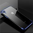 Glitter Iphone XR 6.1 Blue Silikon Kapak Zore