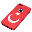 Trk Bayra Iphone 5 Red Silikon Kapak Zore