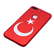 Trk Bayra Iphone 7 Plus Red Silikon Kapak Zore