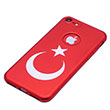 Trk Bayra Iphone 8 Red Silikon Kapak Zore