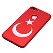 Trk Bayra Iphone 8 Plus Red Silikon Kapak Zore